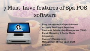 7 Must-have features of Spa POS software